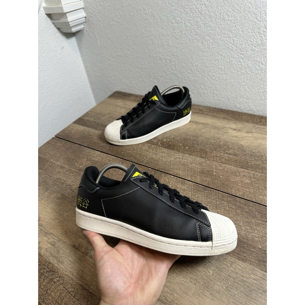Adidas Superstar Pure Mens Size 6 Sneakers Shoes Core Black Shibuya FV2833